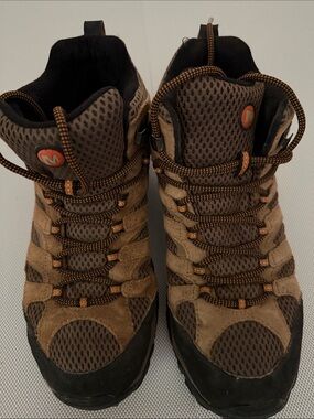 Merrell Brown and Black Hiking Boots